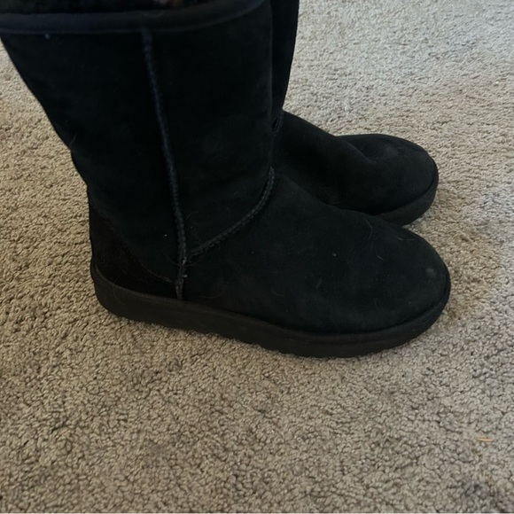 Womens ugg black boots - Picture 3 of 7